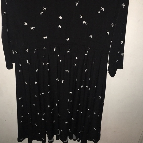 Torrid Printed Bird Swing Dress - Picture 4 of 6